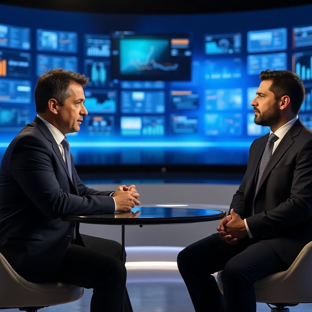 Aparición en programa de TV